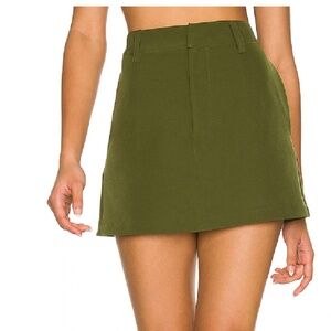Camila Coelho Elias Skort (Green) Sz. Medium